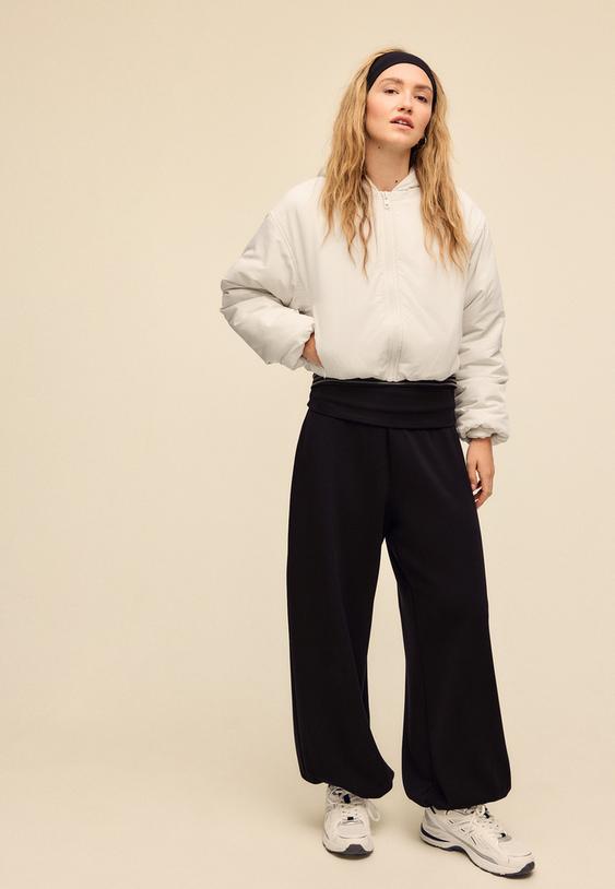 chaqueta acolchada abullonada