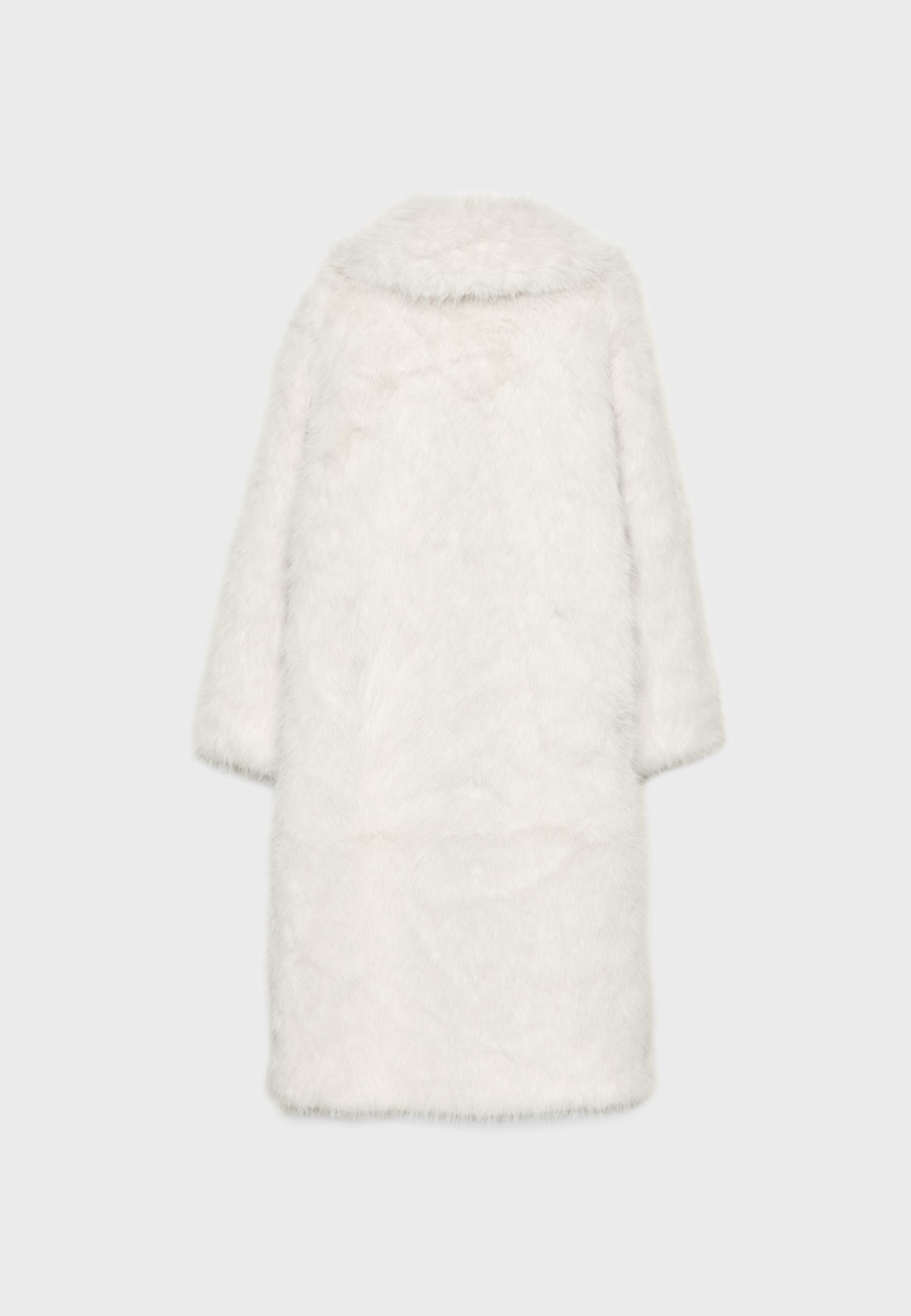 Long Shaggy Faux Fur Coat - Women's fashion | Stradivarius United