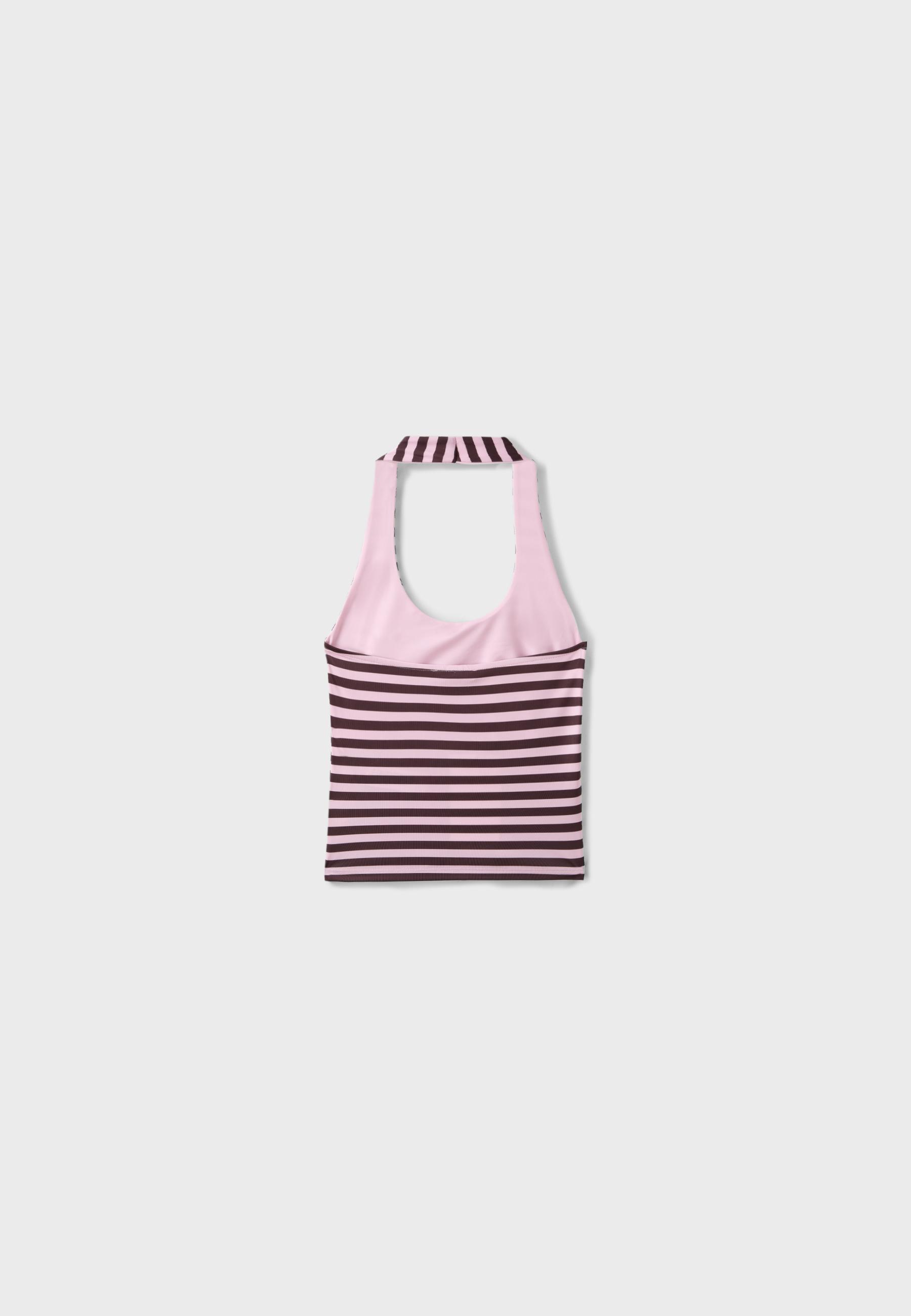 Halter yaka t-shirt - Görsel 7
