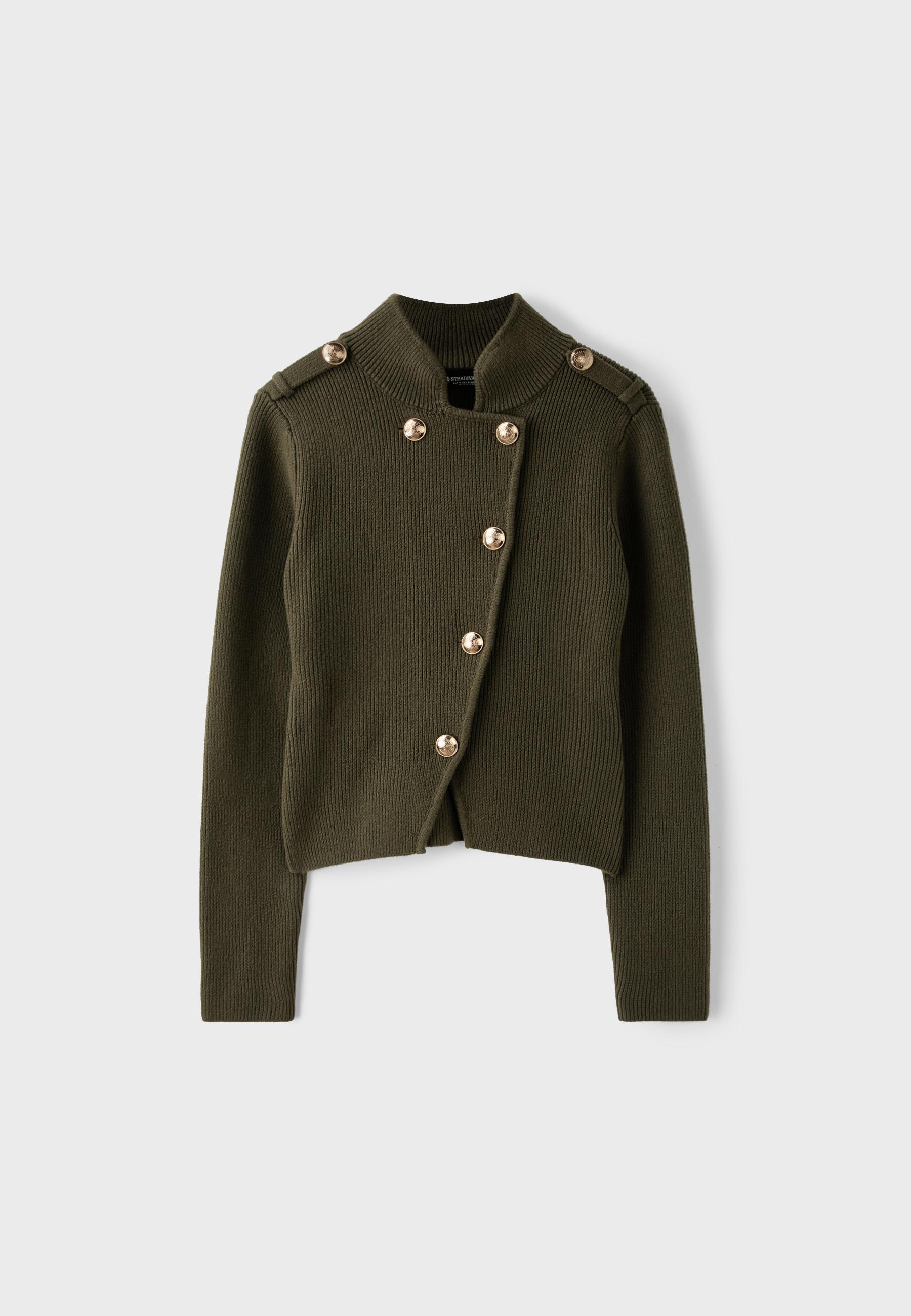 Chaqueta punto botones