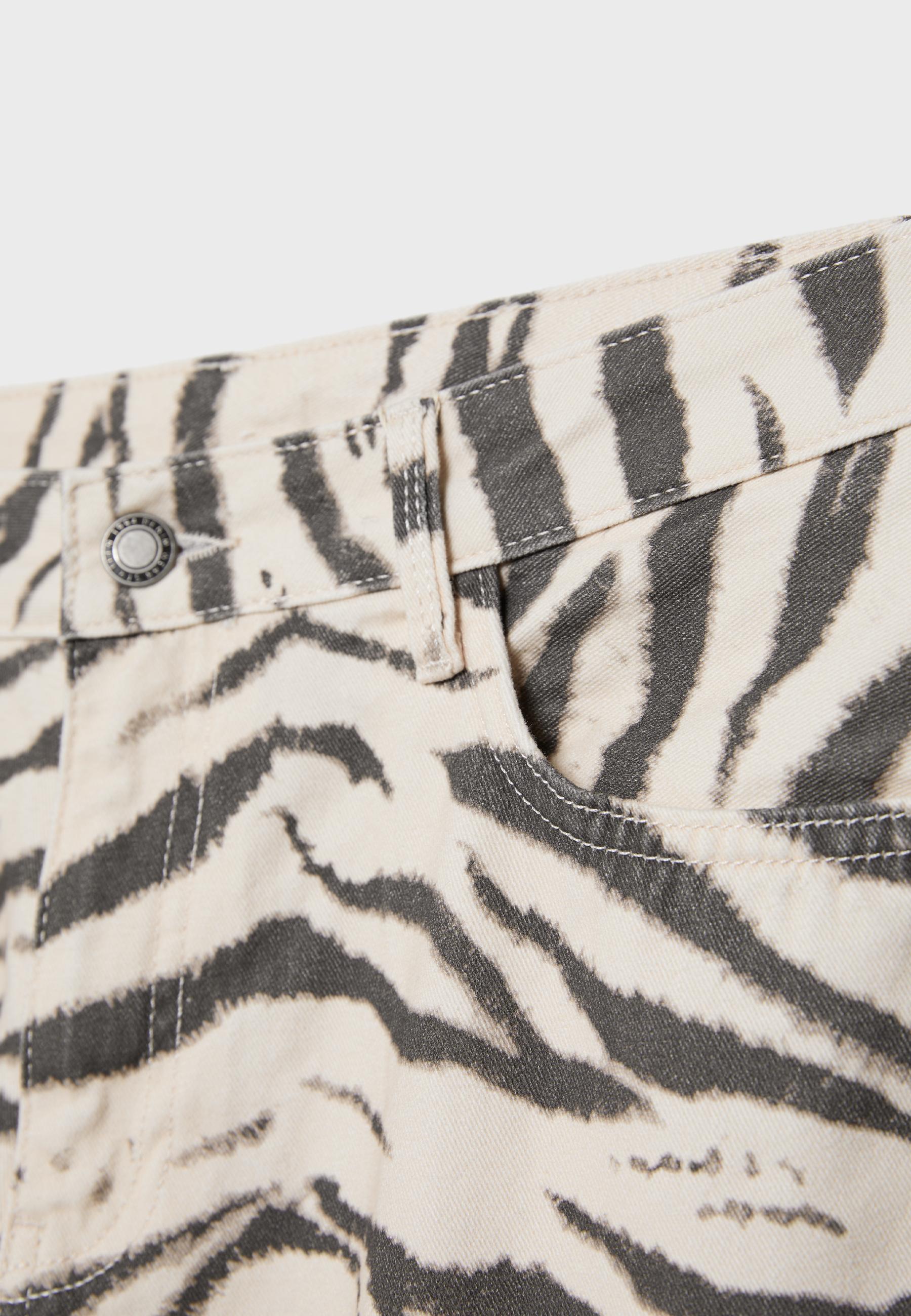Wide-leg trousers — Stone