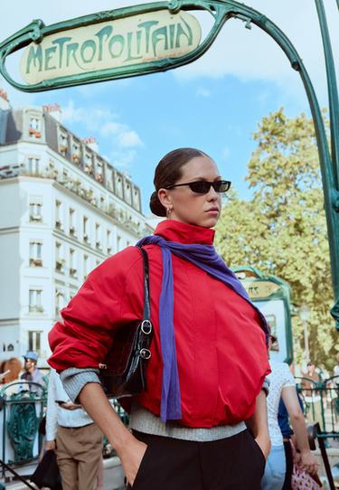 Technical bomber jacket — Red 1