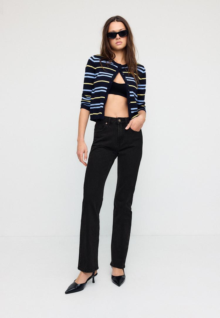 Stradivarius D98 Jeans Ίσια Εφαρμογή 0-778 32