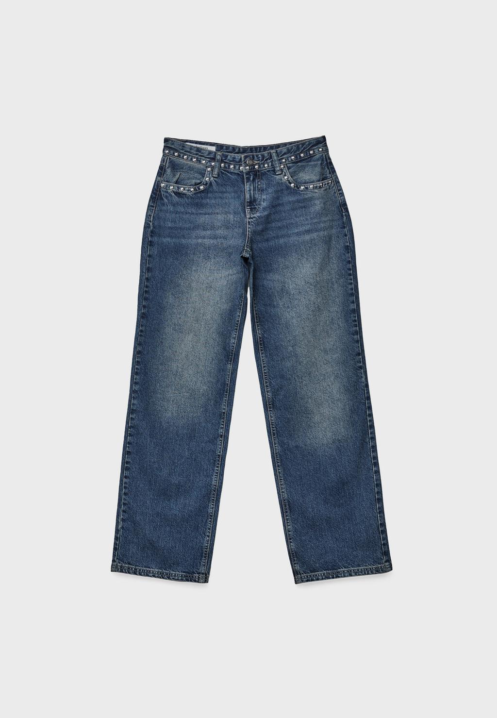 Studded Baggy Jeans