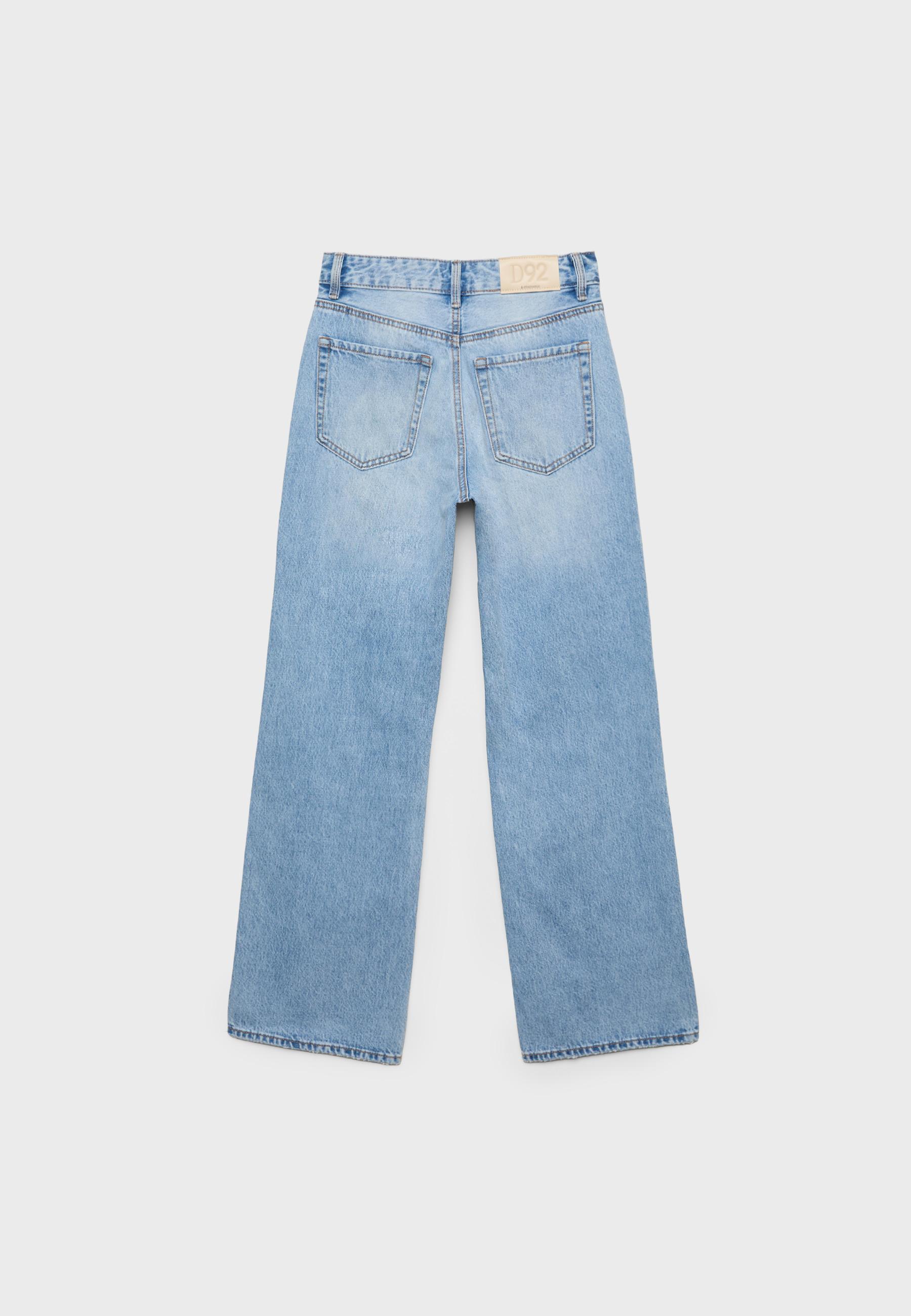 D92 straight wide-leg jeans