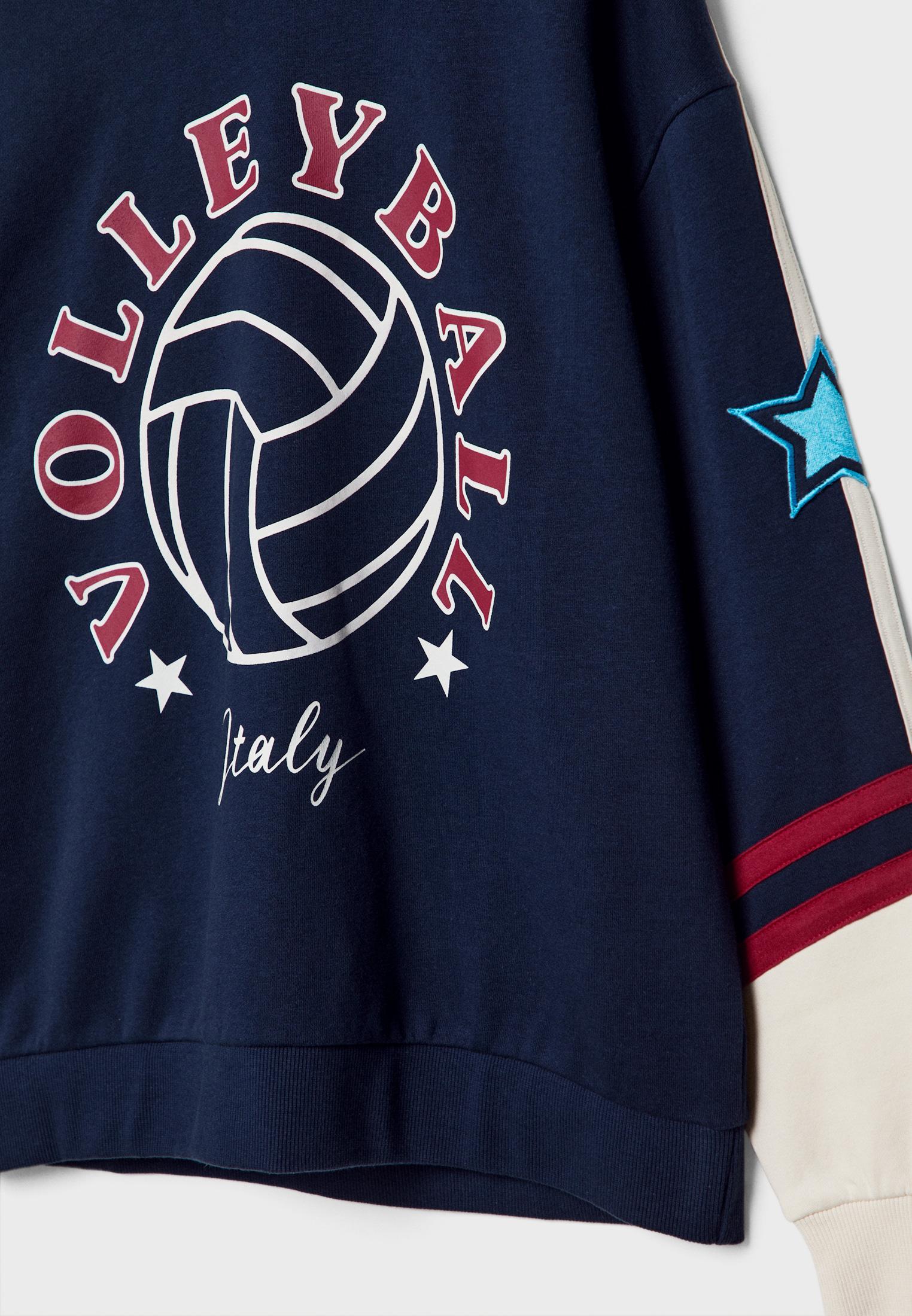 Volleyball sweater top