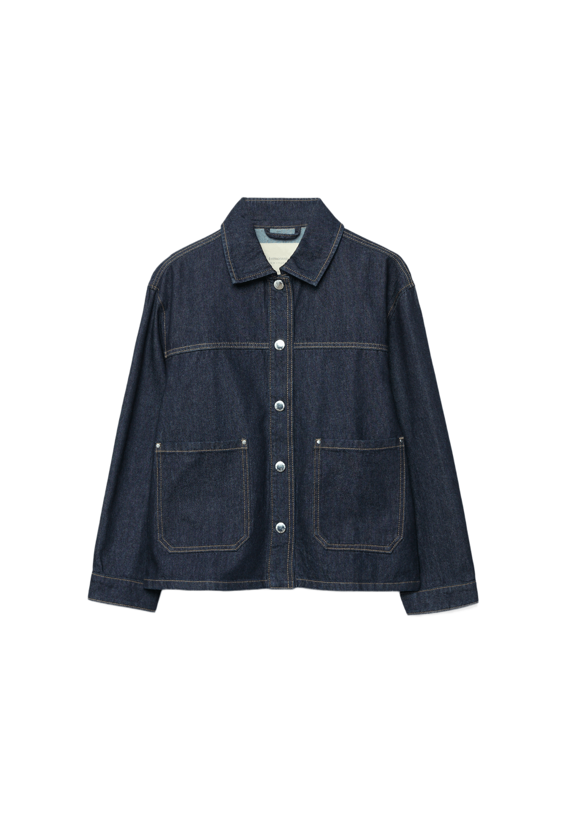 Denim jacket with pockets — RINSE BLUE DENIM
