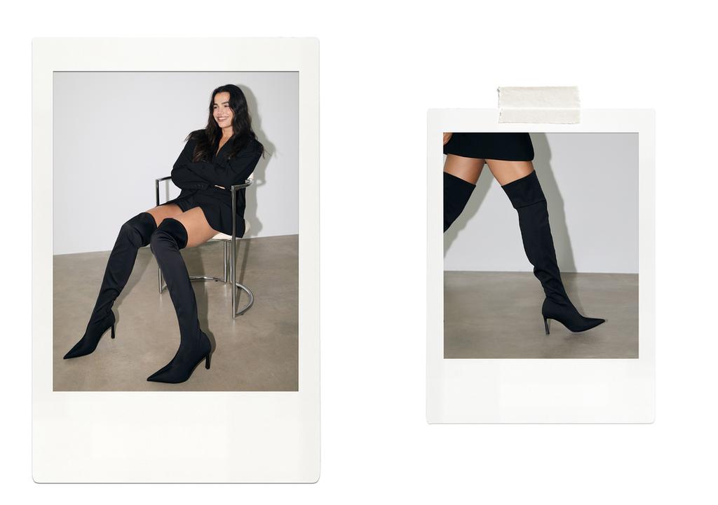 Bottes à talon aiguille XL