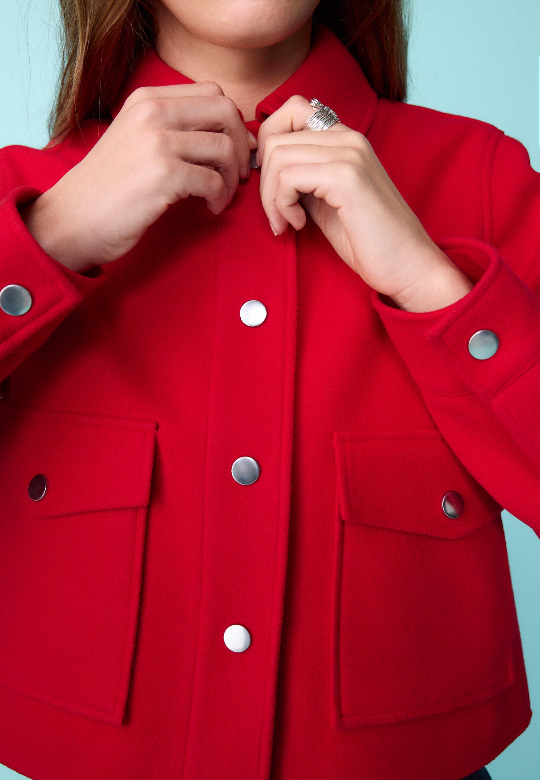 Soft short jacket - Women's fashion | Stradivarius Romania