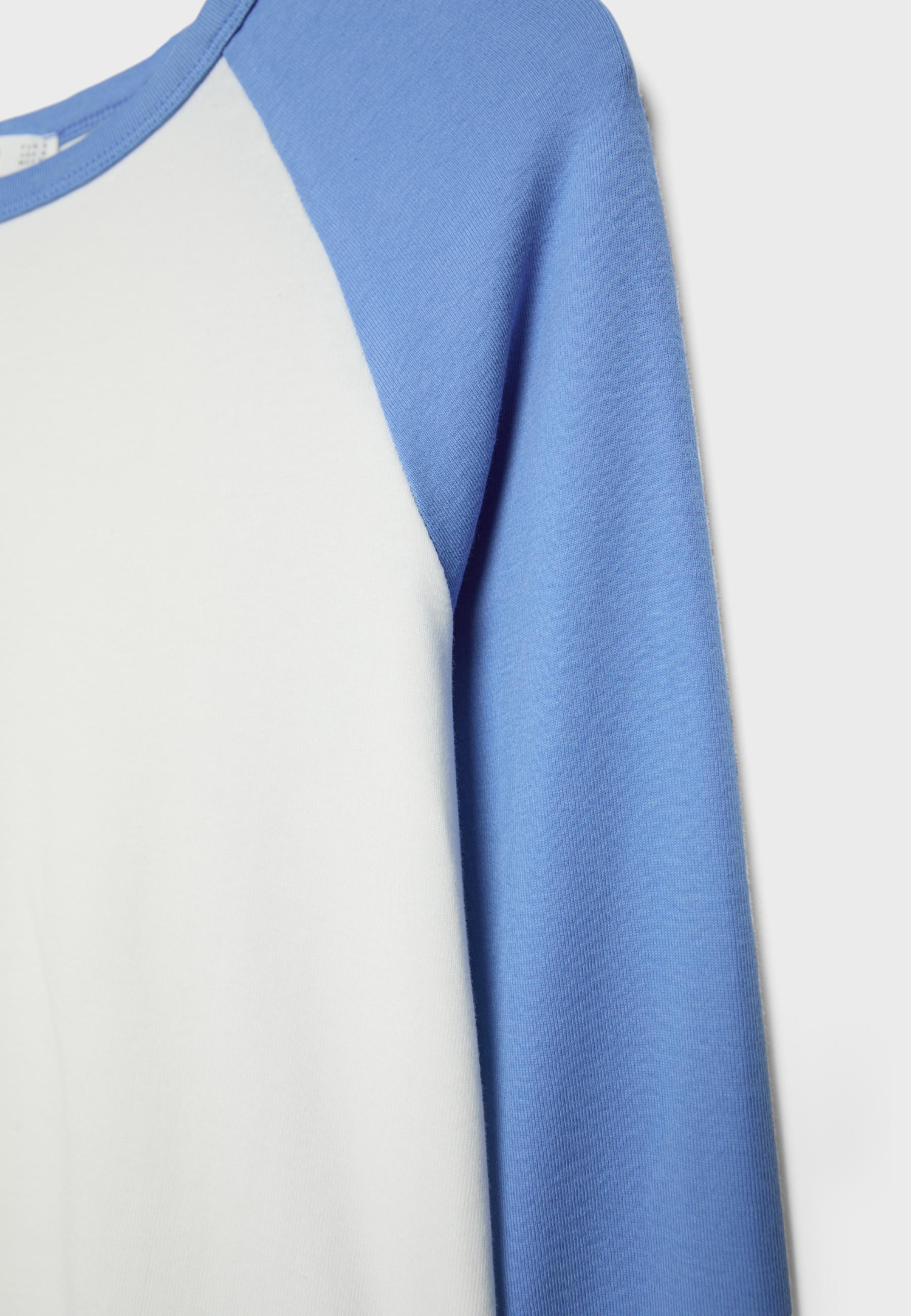 Baseball T-shirt — Royal blue
