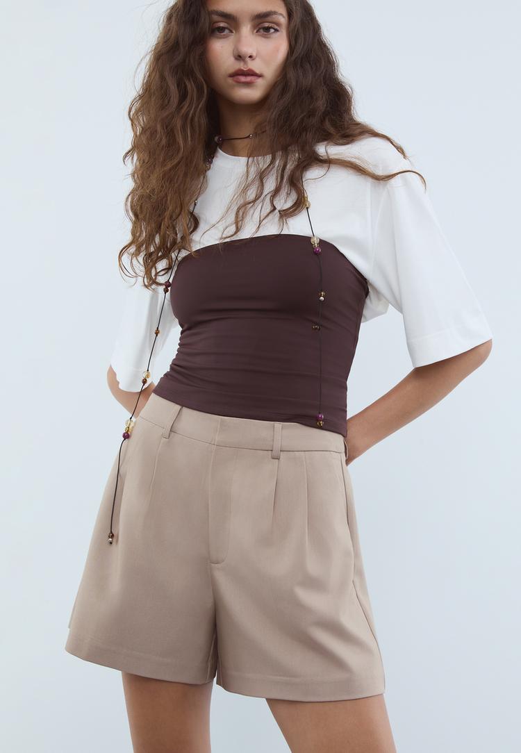 shorts vestir pinzas