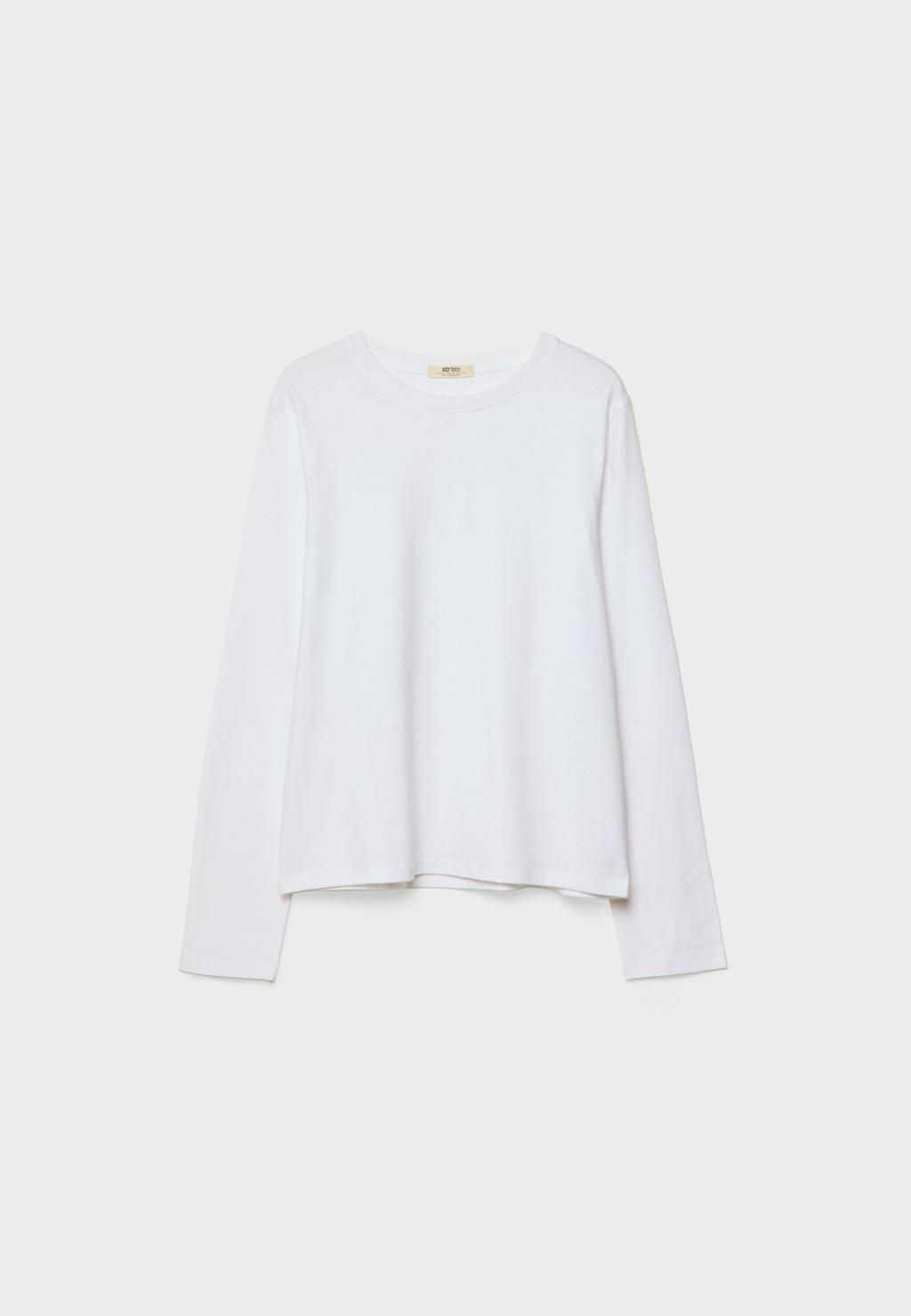 Camiseta oversize manga larga