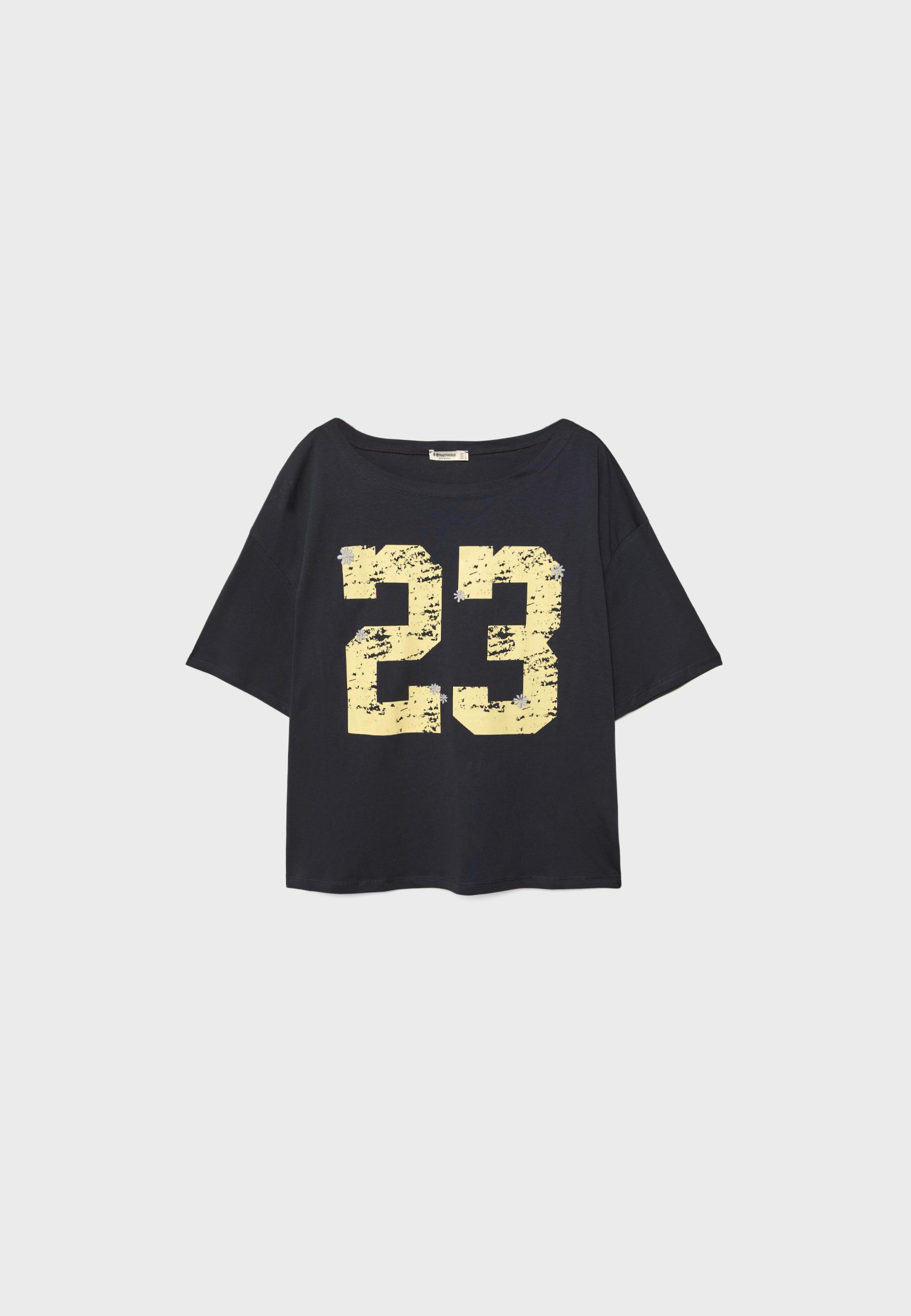 Short sleeve T-shirt 23 — Dark blue