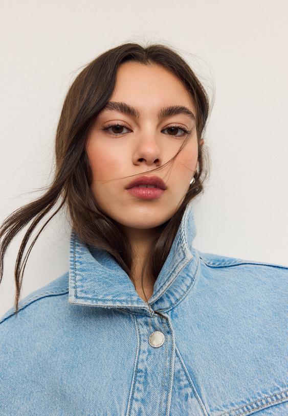 giacca di jeans con tasche