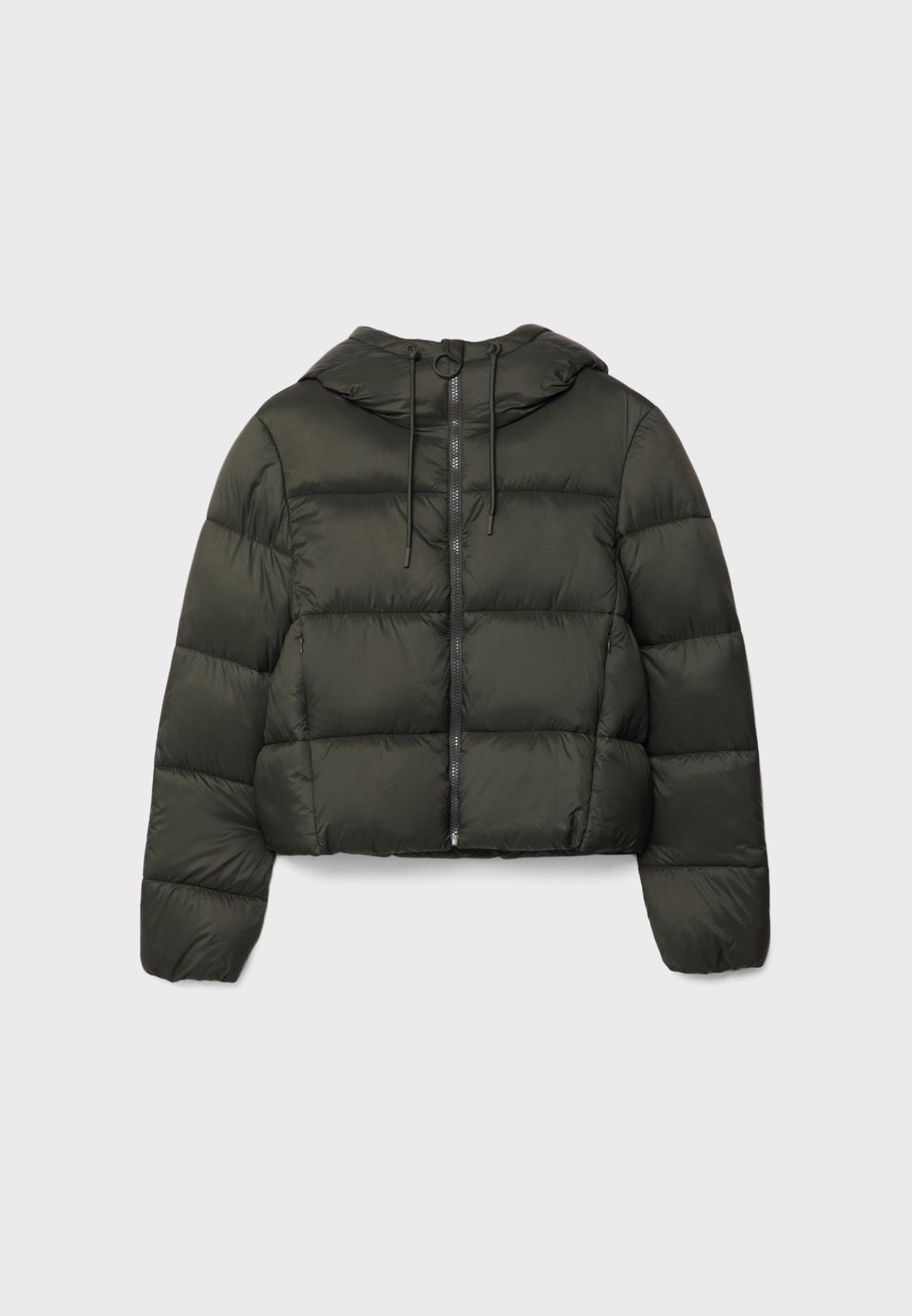 Giubbotto Imbottito Stradivarius Giubbotto Imbottito Con Cappuccio