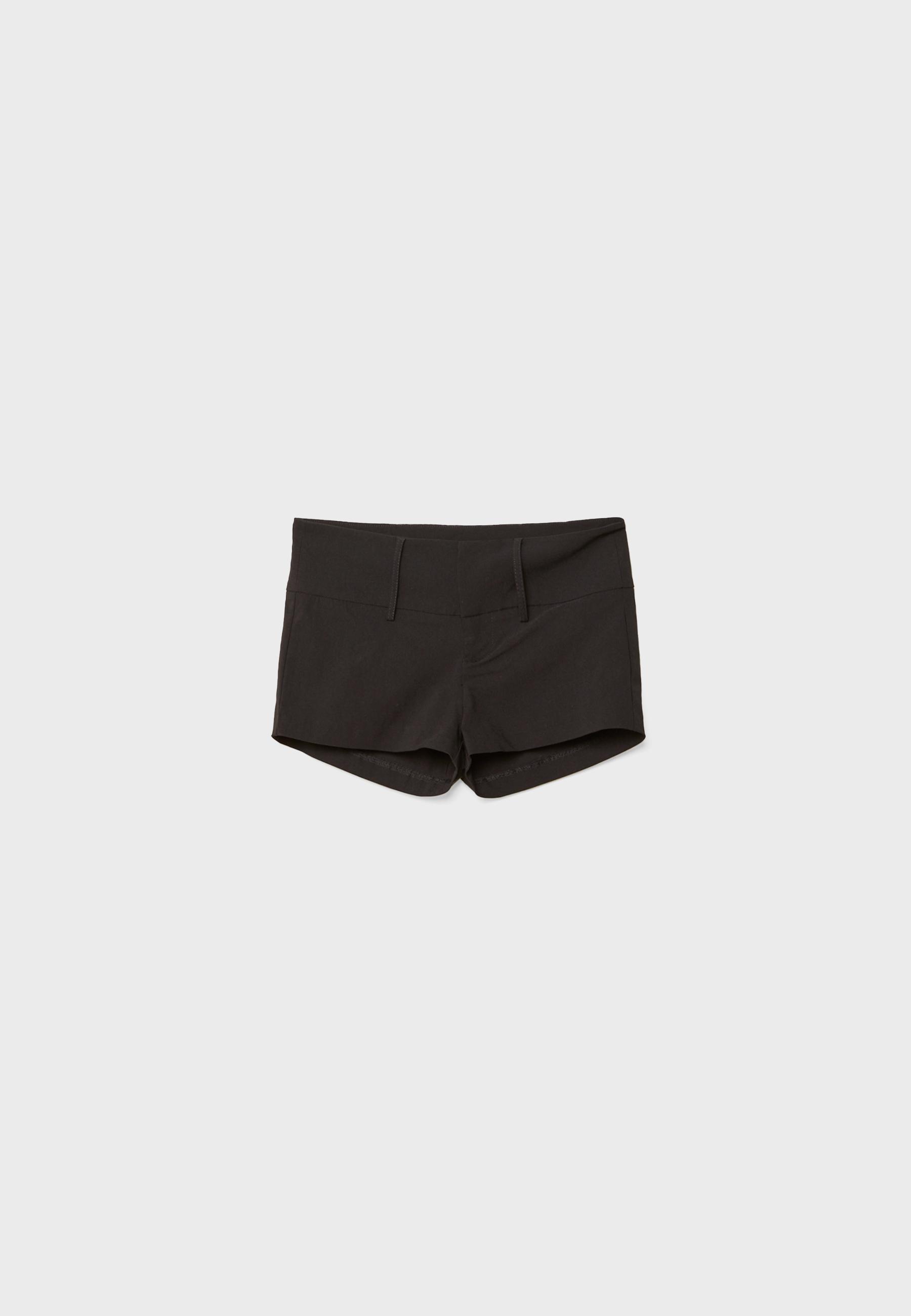 Mini smart shorts — Black