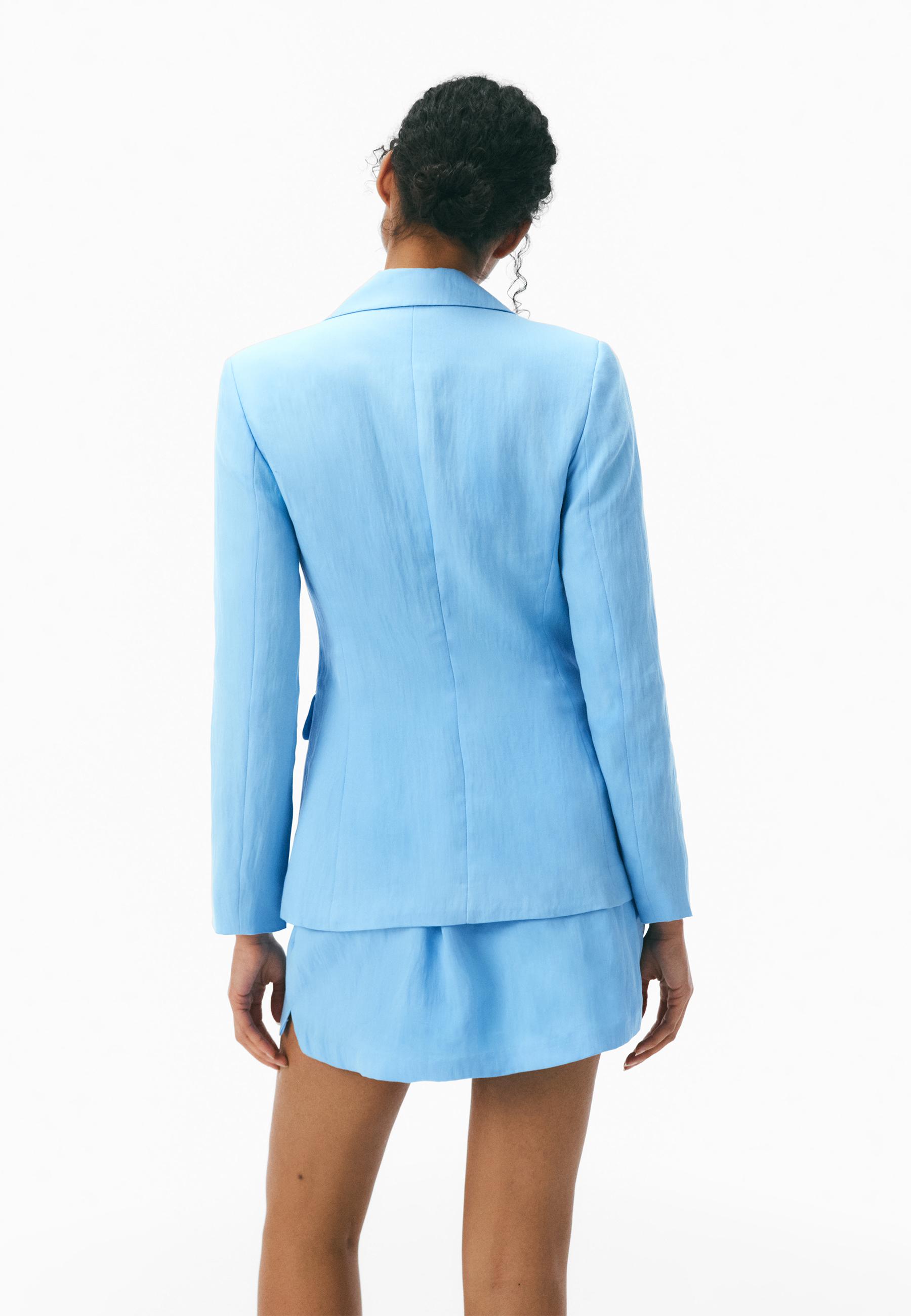 Asymmetric blazer — Royal blue