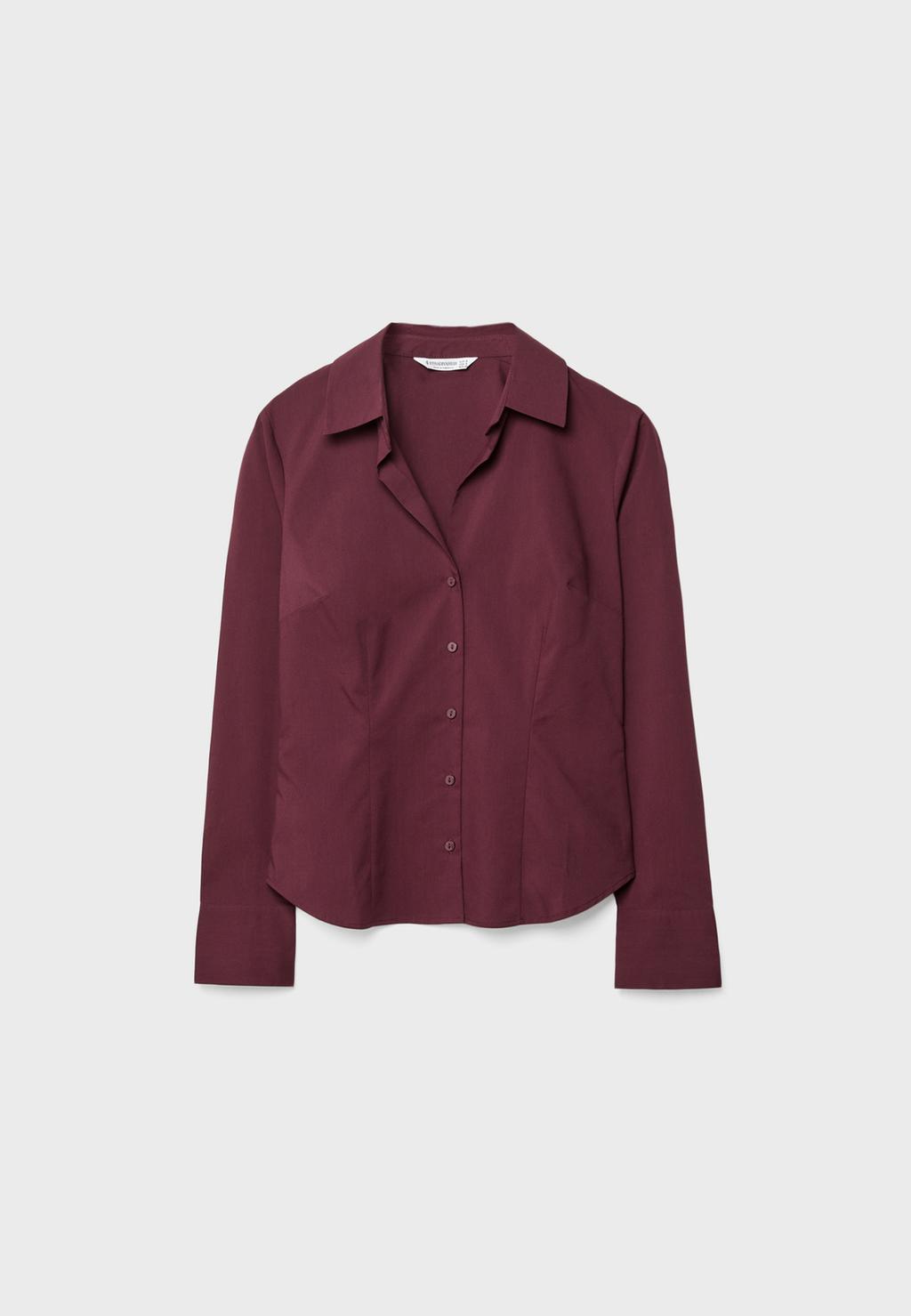 Basic fitted shirt