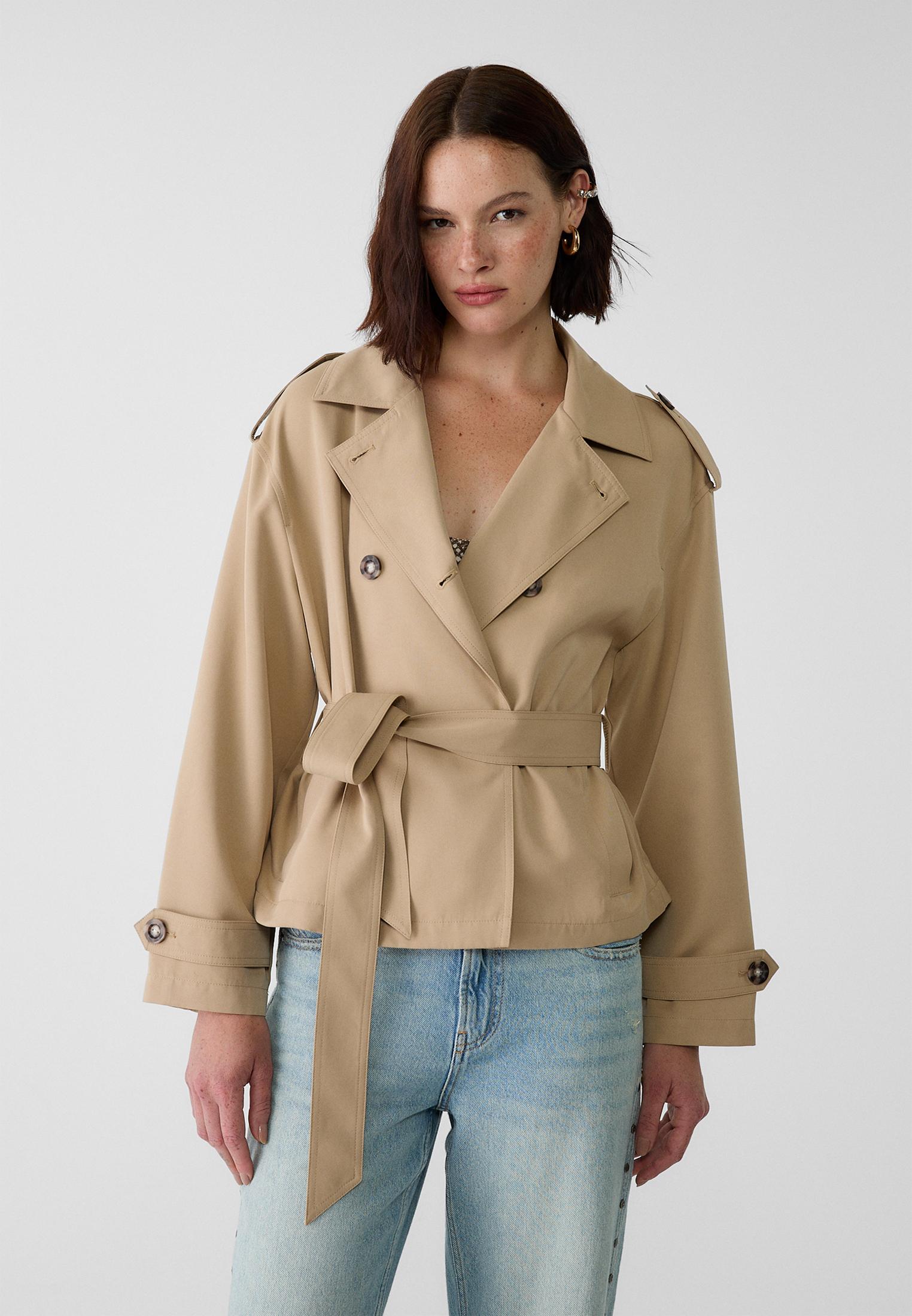 Gabardina mujer stradivarius 2020 sale