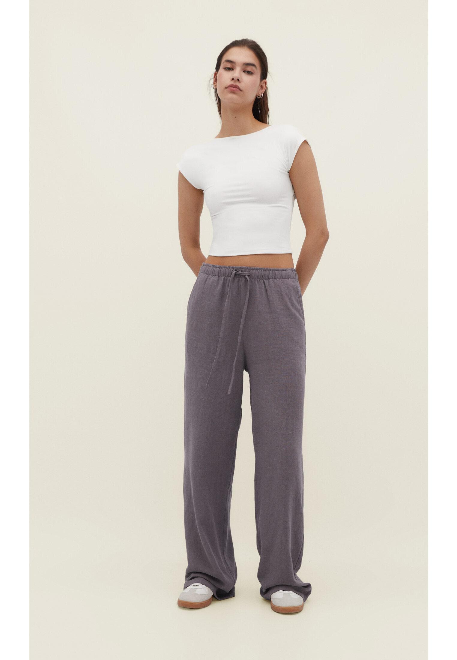 Open-back T-shirt — Ecru