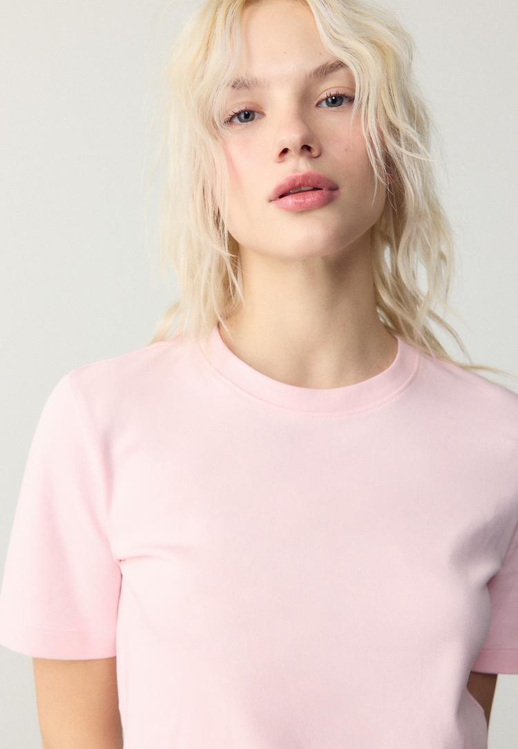 camiseta basica regular fit heavy weight