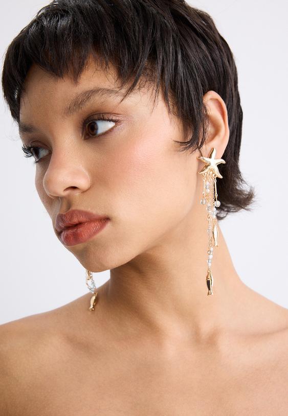 pendientes estrella cascada