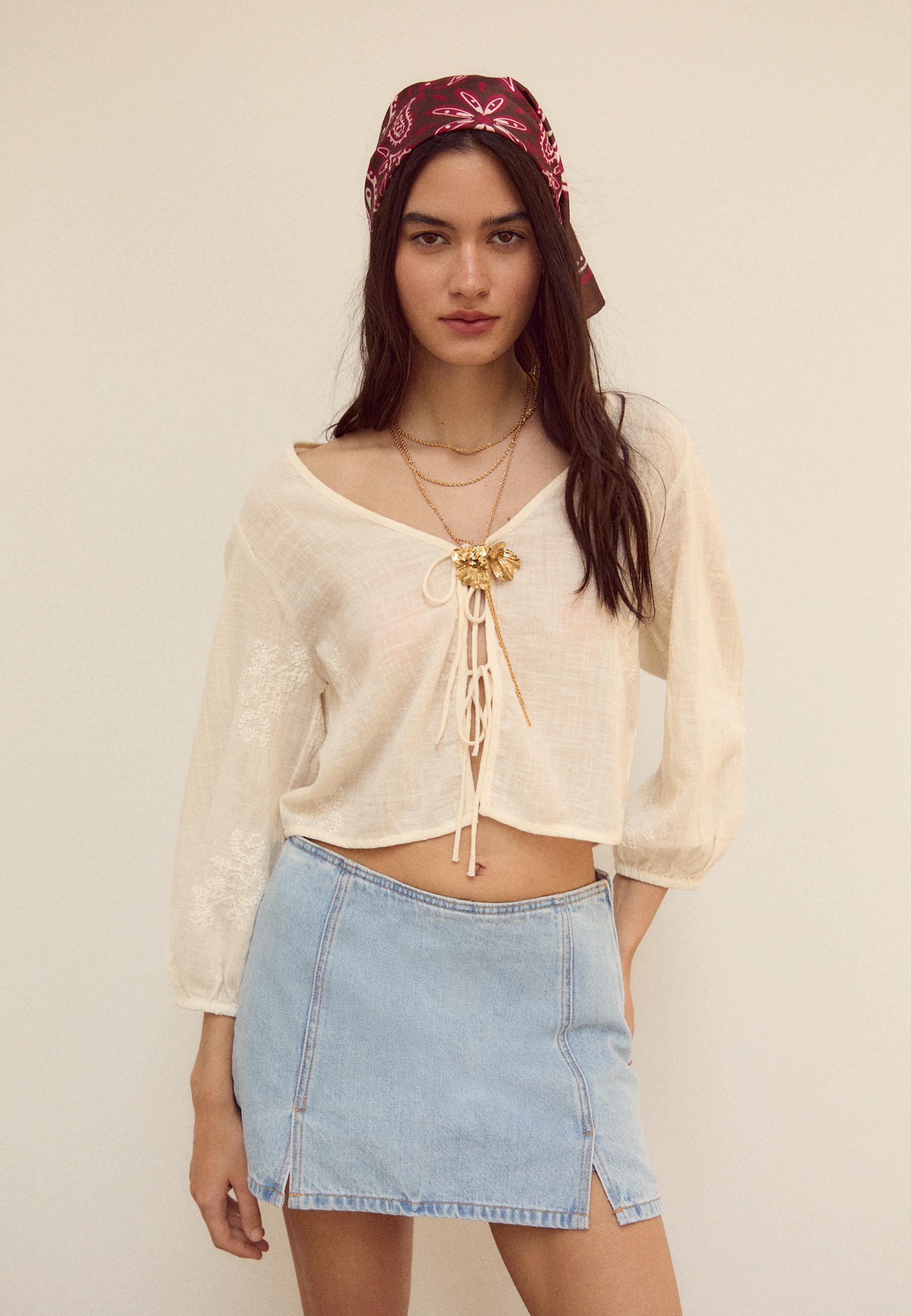 herlipto　Etoile Block Check Skort Layer Skort 13
