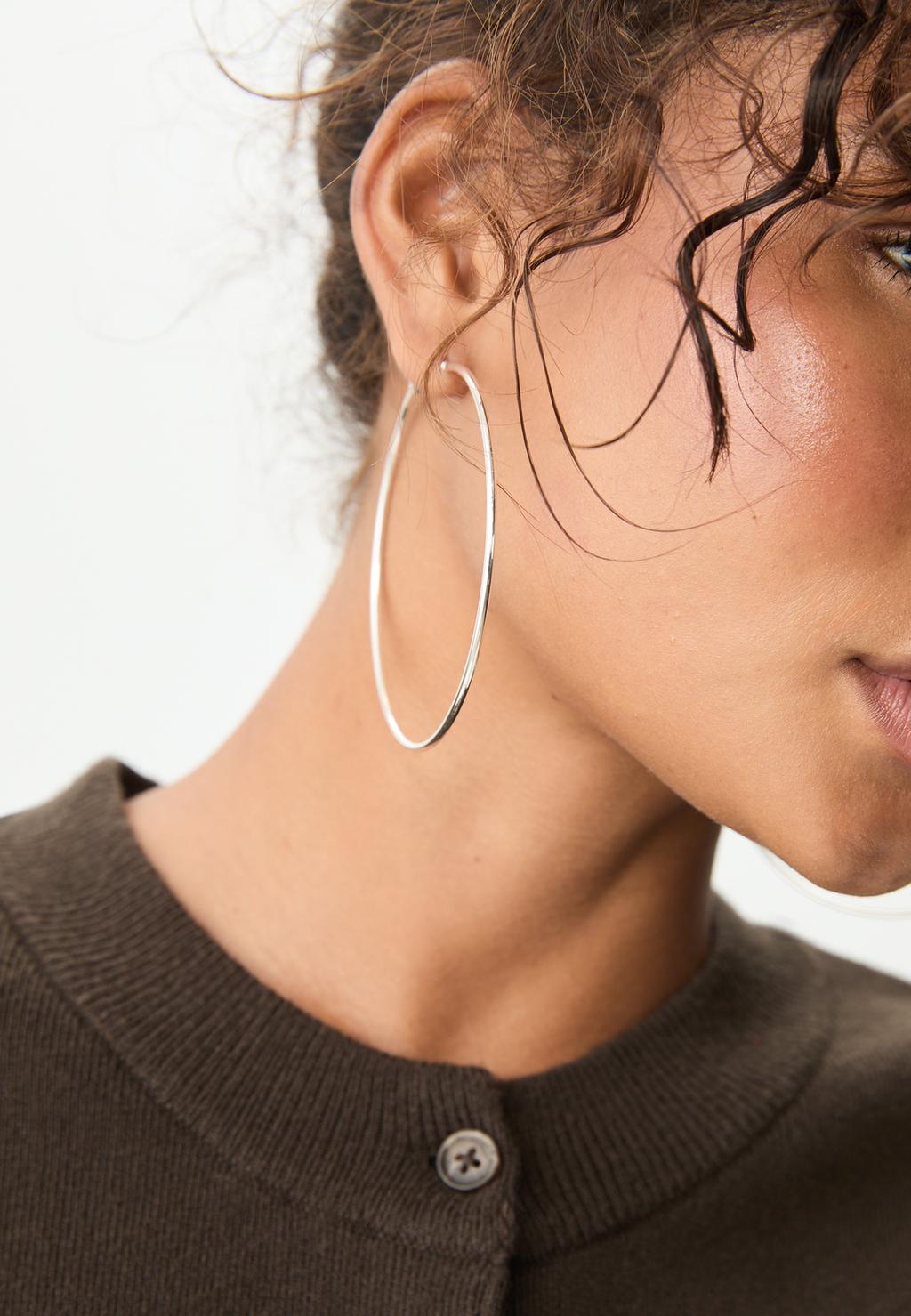 Pendientes aros grandes