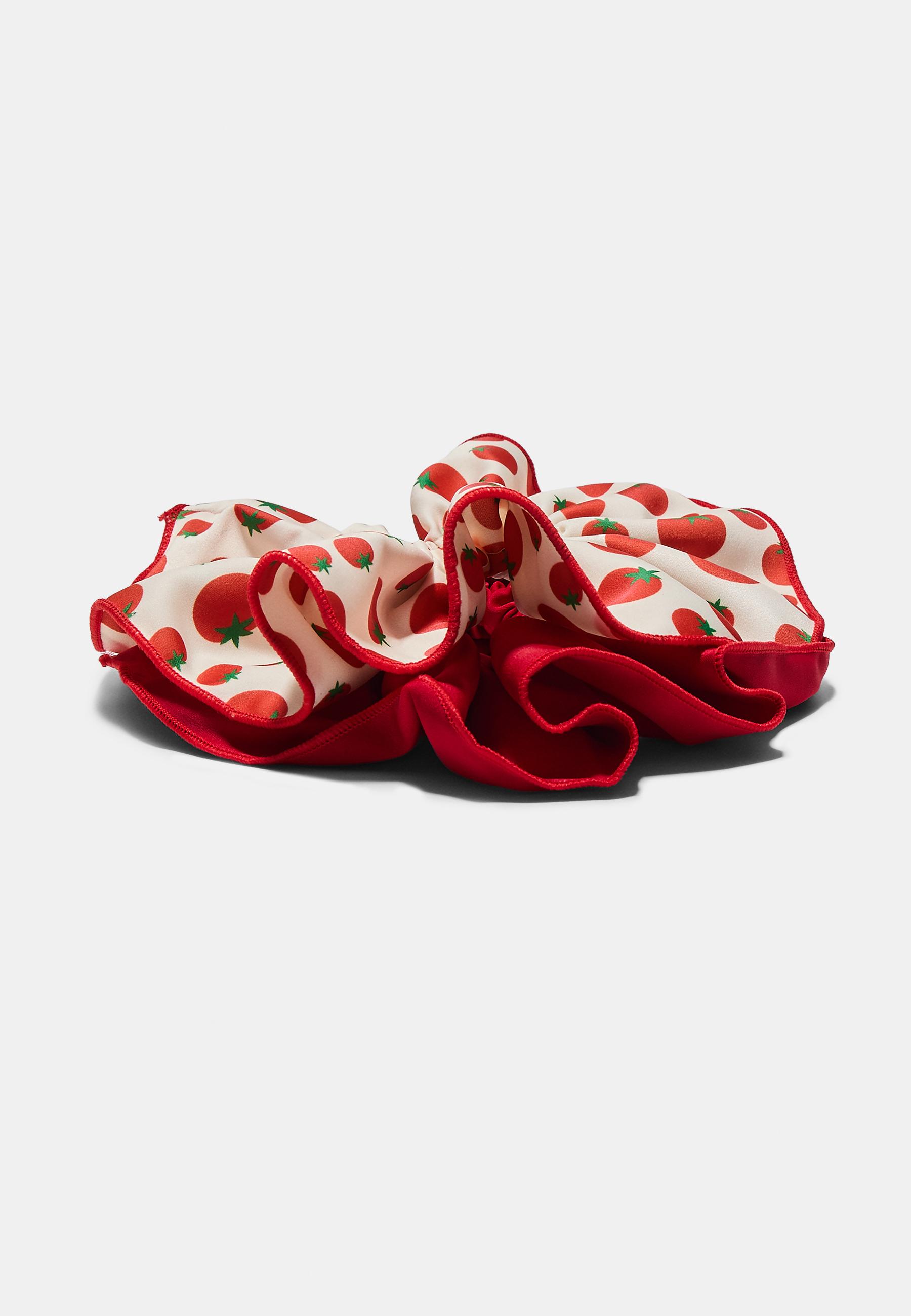 Set of 2 maxi scrunchies — Red