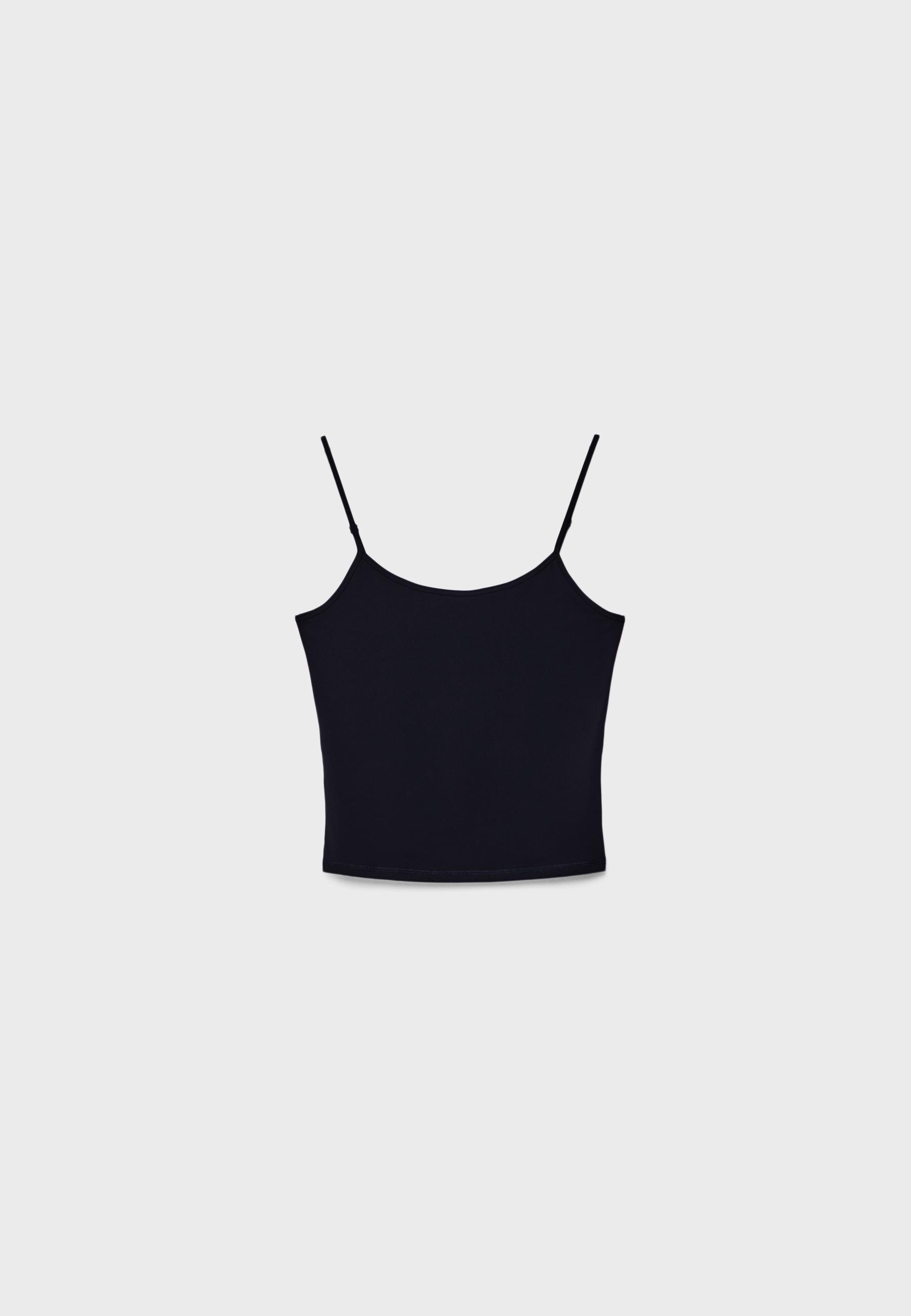 Basic tank top — Black