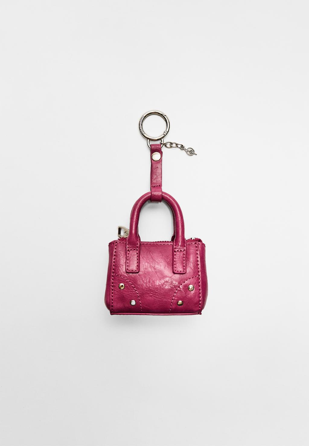 Portachiavi con charm maxi borsa