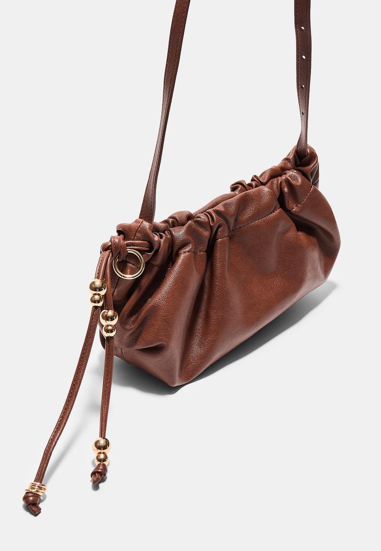 bolso bandolera abalorios