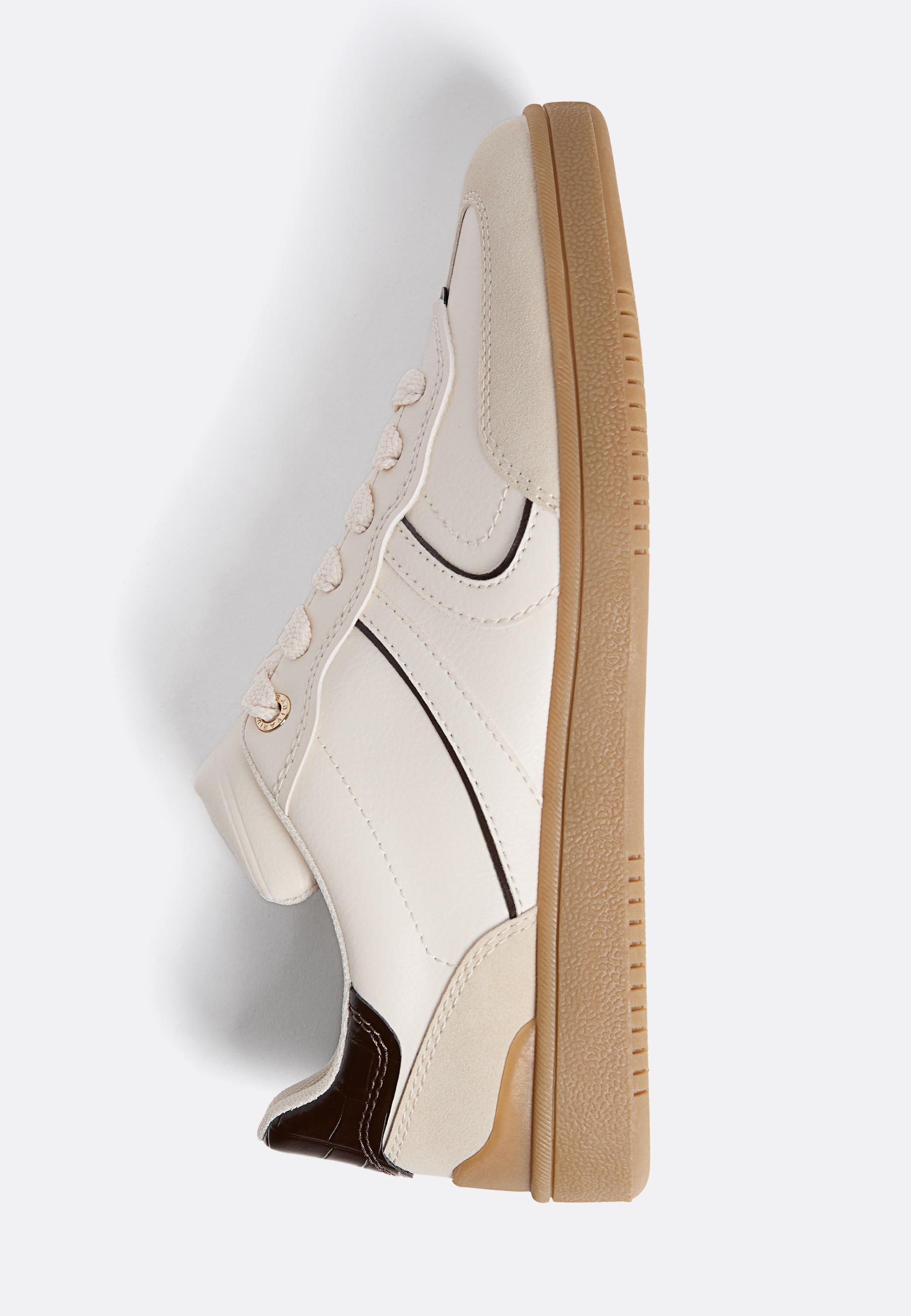 Casual retro trainers — WHITE