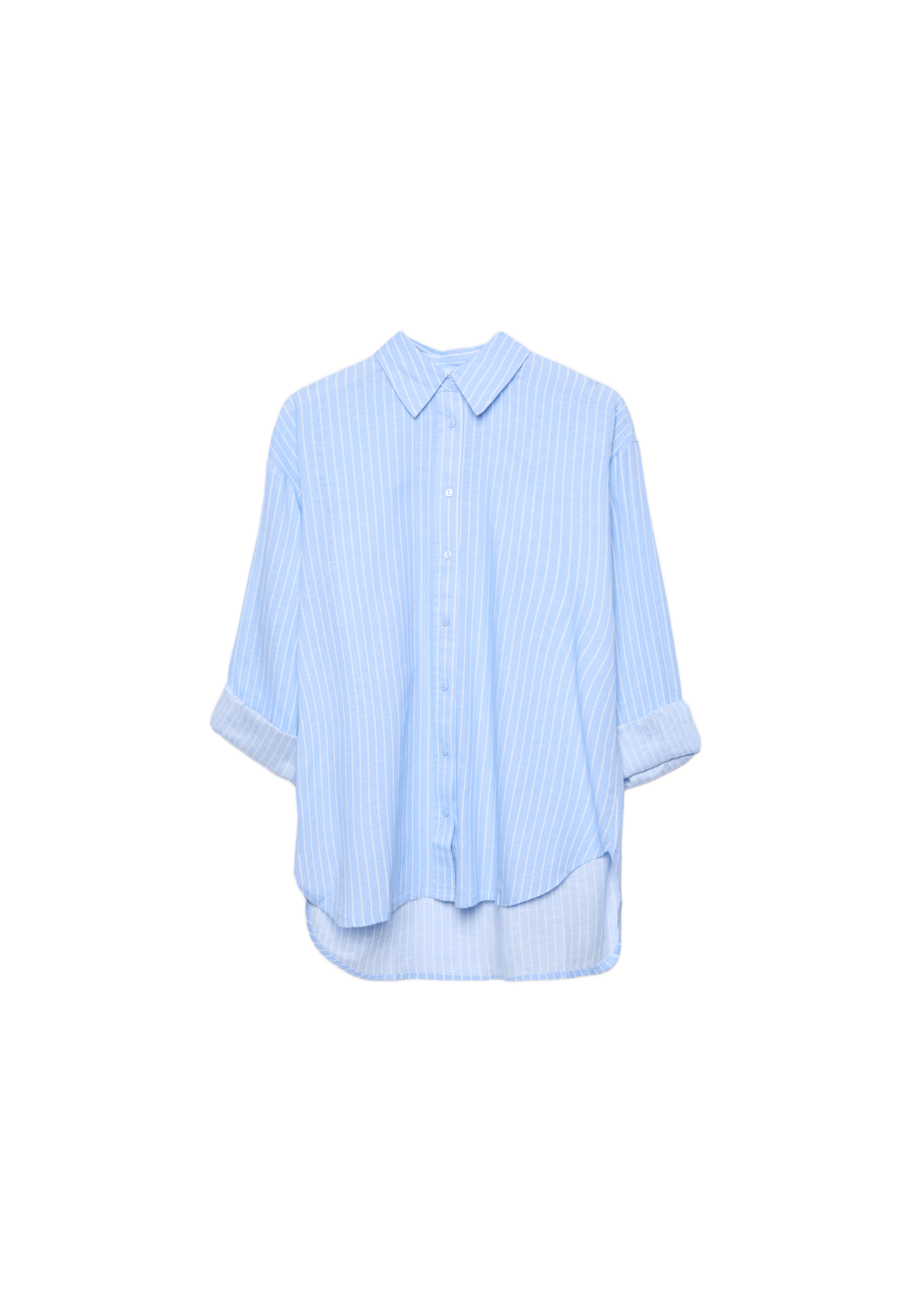 Keten görünümlü gömlek