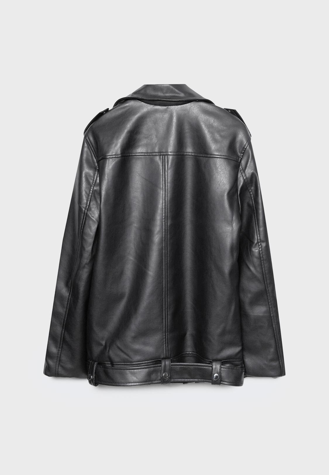Derimod Zalando Giacche In Pelle Giubbotto Biker Chiodo In Pelle
