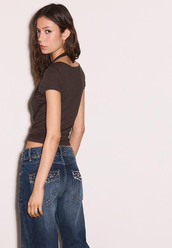 camiseta manga corta doble prenda