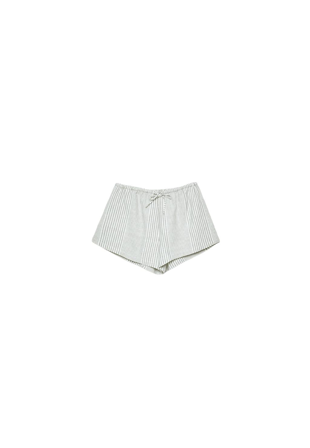 Shorts fluido con lino