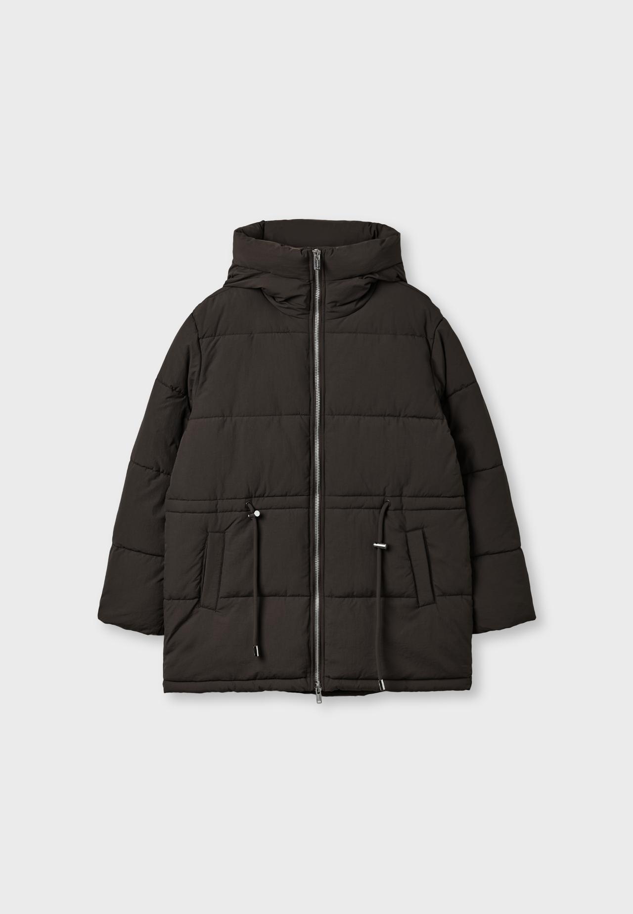 Padded coat — Brown