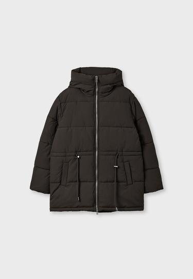 Padded coat — Brown 7