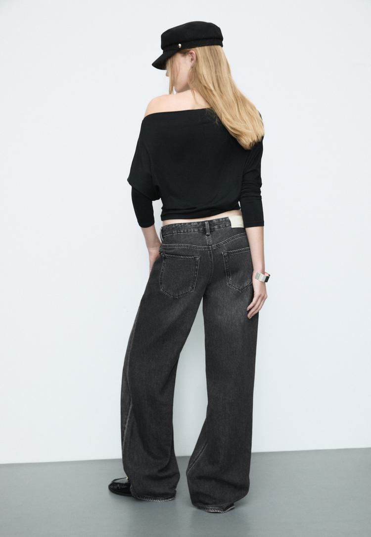 d91 jeans low wide leg
