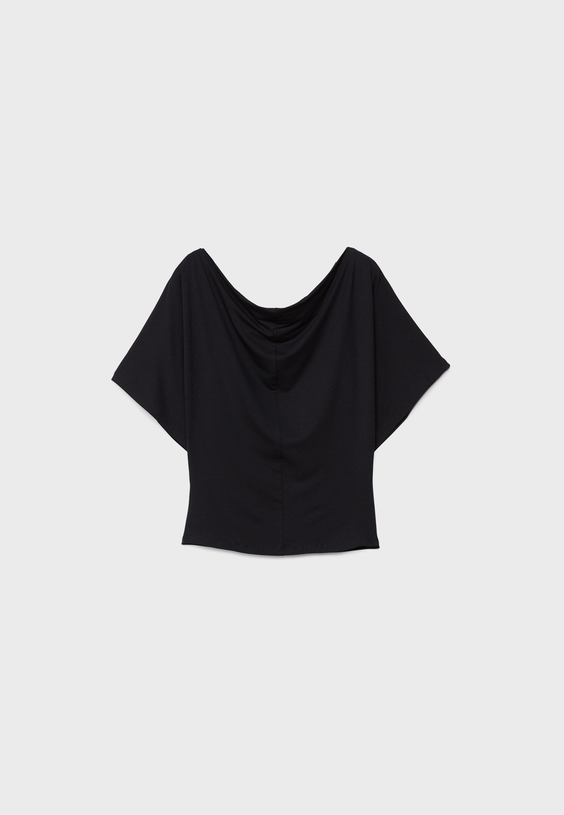 Basic yarasa kollu t-shirt