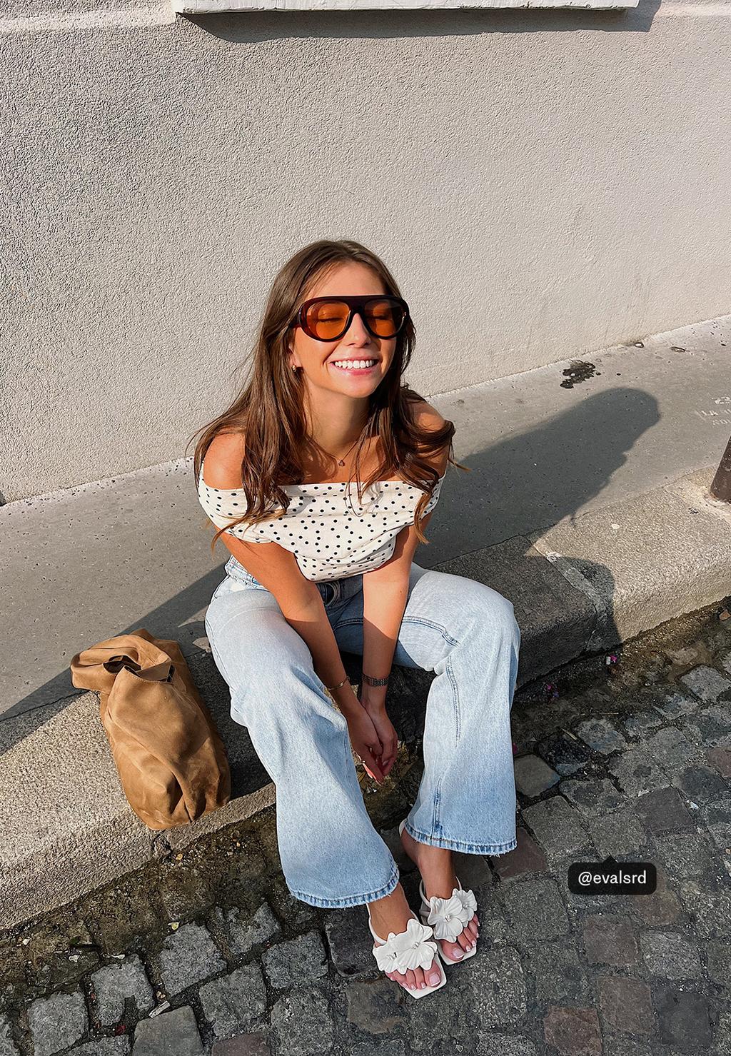 D91 Jeans low wide leg
