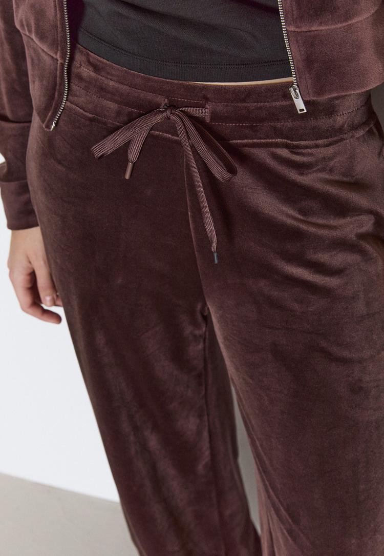 velvet jogger