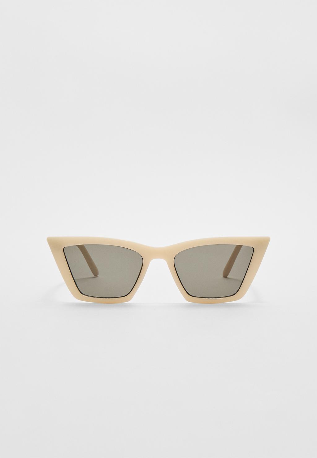 Rectangular resin sunglasses