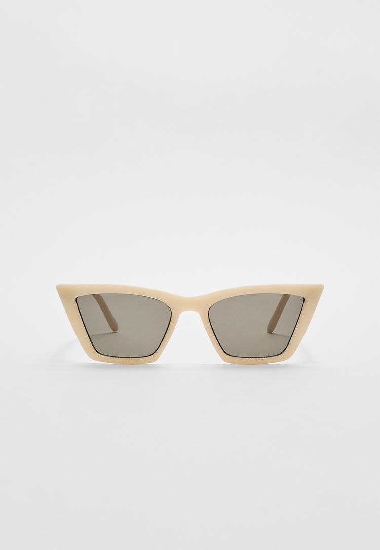 gafas de sol rectangulares pasta