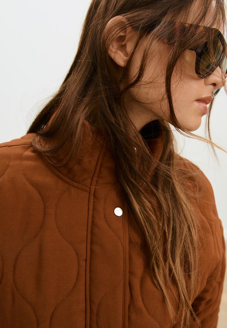 chaqueta acolchada