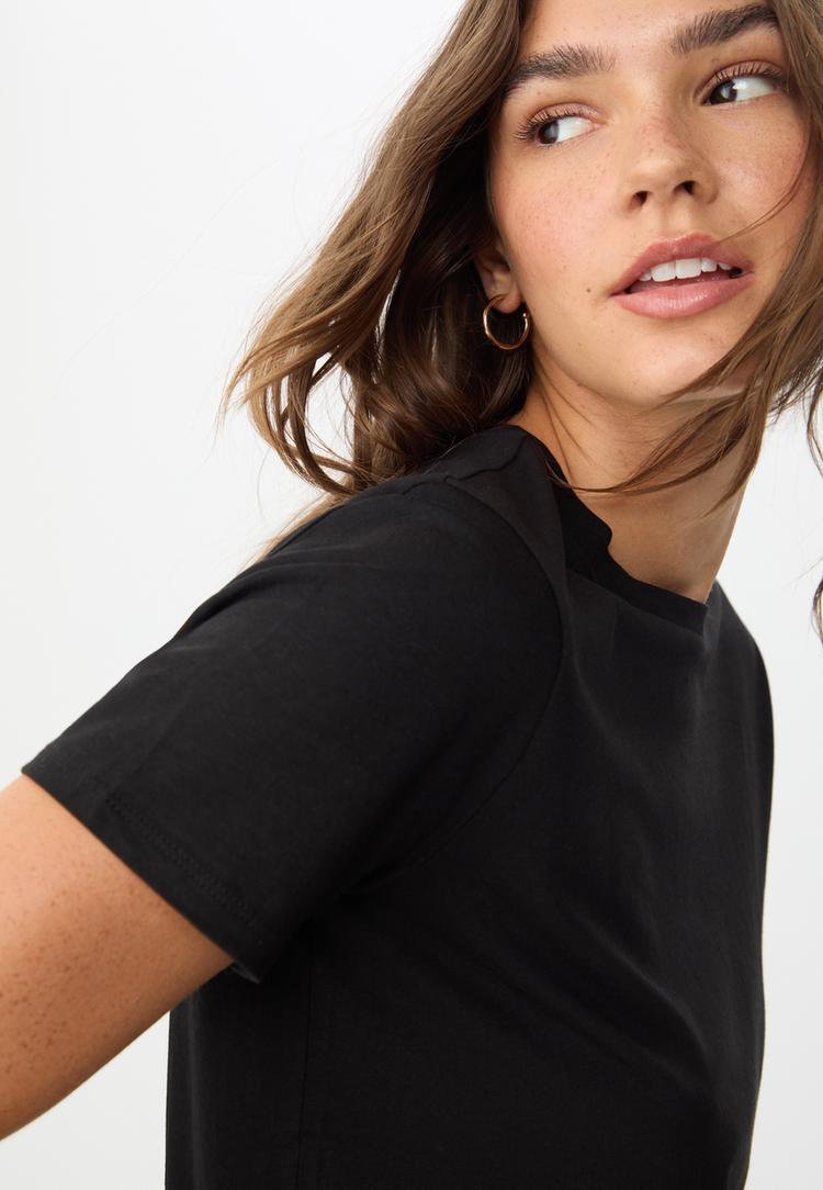 basic regular fit round neck t shirt