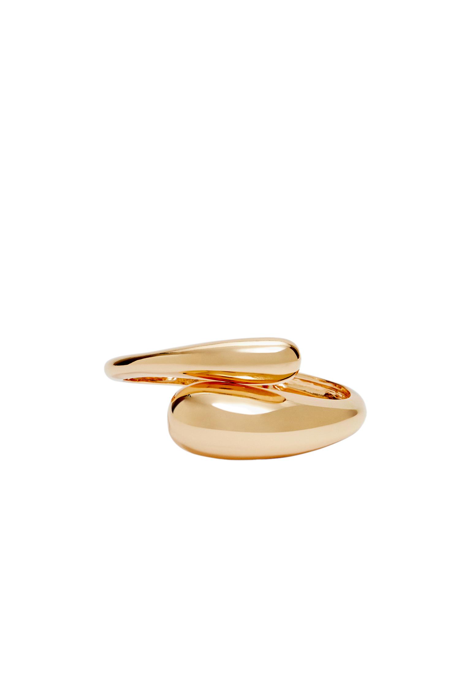 Rigid arm cuff — Gold