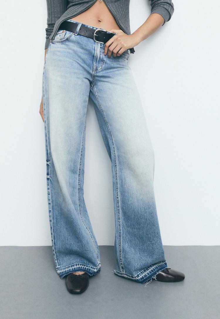 d91 jeans low wide leg