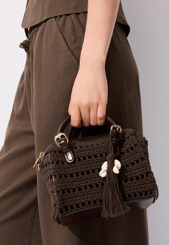 sac tote rond en crochet